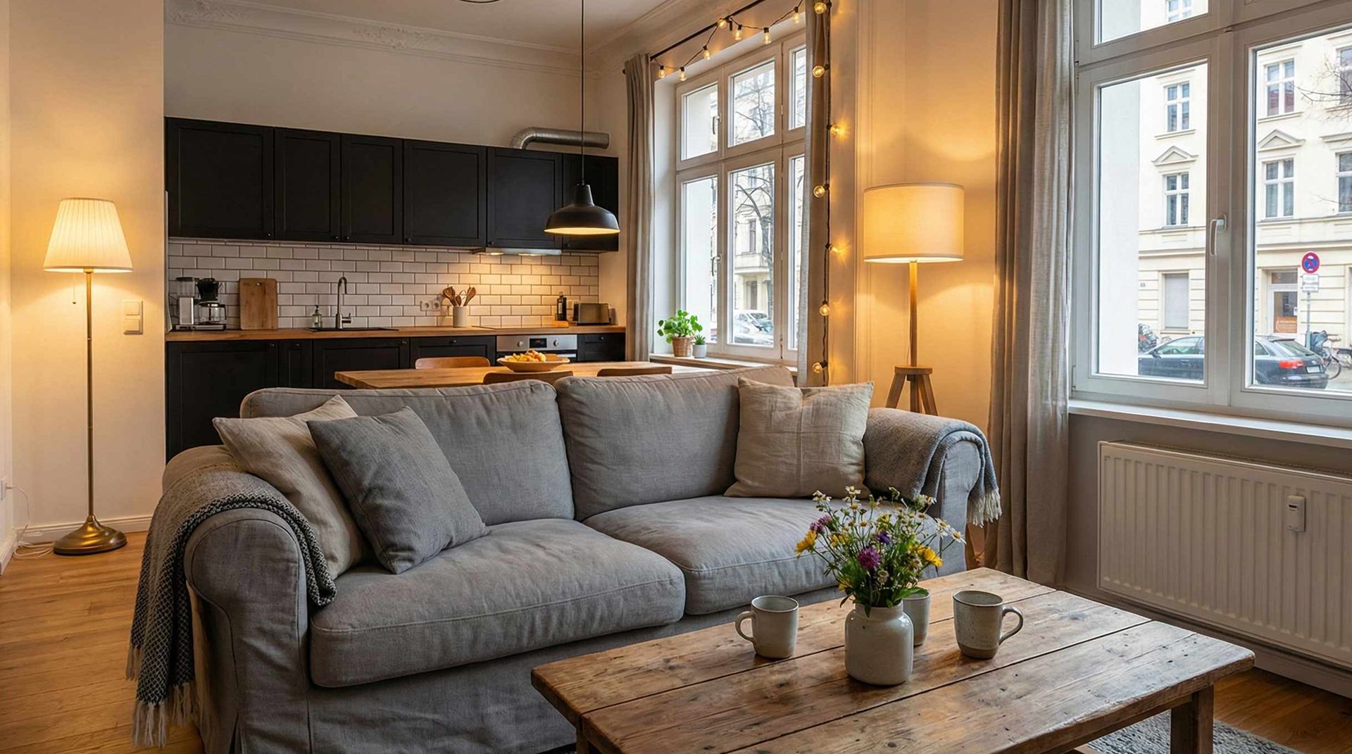 Modernes Airbnb Apartment in Berlin, sauber und bereit für Gäste - Shine Gebäudeservice