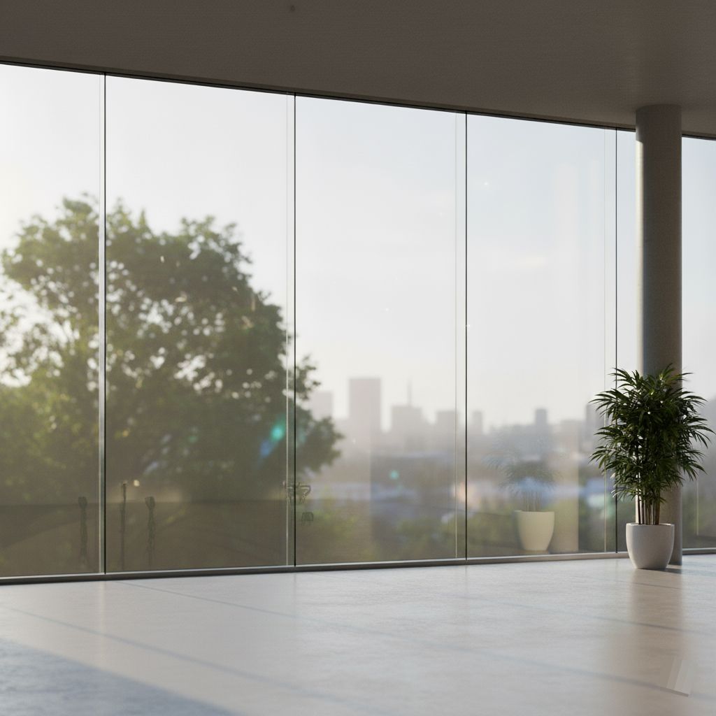 Streifenfreie Glasfront mit klarer Aussicht – Fensterreinigung in Berlin, Shine Gebäudeservice.